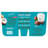 Andros gourmand et végétal lait coco nature crème de marron 4x100g