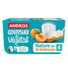 Andros gourmand et végétal au lait de coco nature abricot 4x100g