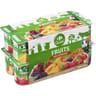 Carrefour classic yaourt aux fruits avec morceaux 16x125g