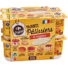 Carrefour original yaourts patissiers poires et fraises 12x125g