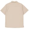 Chemise manches courtes seersucker BEIGE L