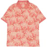 Polo manches courtes jersey aop palmiers CORAIL XXL