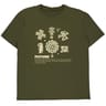 Tee shirt manches courtes print KAKI XXL