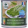 Carrefour extra petits pois doux 265g