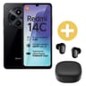 Xiaomi smartphone écran 6.88" PACK REDMI14C8256N + REDMIBUDS6PLAYN GEN