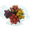 7 roses 40 cm ton chaud