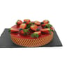 Bavarois fraise 10-12 parts