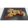 Brochette de crevette déco cuite thym citron ls