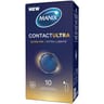 Manix contact préservatif ultra ultra fin + extra lubrifié x10