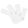 2 paires de mi chaussettes lycra nu femme BLANC 37\41