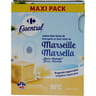 Carrefour essential lessive doses savon de Marseille et fleurs d'oranger 40 doses 520g