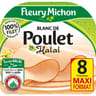Fleury Michon blanc de poulet halal 8 tranches fines 240 g