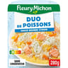 Fleury michon duo de poisson, riz cuisiné, sauce citron 280g