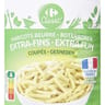 Carrefour classic' haricots beurre extra fins coupés x3 - 200g