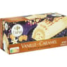 Carrefour extra buche vanille caramel 516g