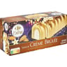 Carrefour extra buche glacée vanille crème brulée 504g