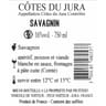 Côtes du Jura Savagnin fruitière vinicole de voiteur 13,5% Vol.75cl
