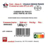 Duc cuisses de poulet avec dos 1.4kg