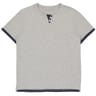 Tee-shirt manches courtes homme GRIS CLAIR CHINE XXL