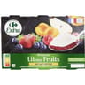Carrefour extra yaourt brassé sur lit aux fruits 6x125g