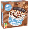 Carrefour sensation 4 sundae vanille chocolat noisette 204g