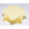 50 serviettes jaune pale 2 plis 33x33cm
