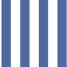 50 serviettes en ouate 40x40cm 3 plis stripes bleu