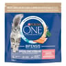 Purina one croquettes pour chat adulte stérilisé au saumon et céréales complètes 1,5 KG