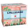 S.pellegrino essenza eau gazeuse aromatisée pêche menthe 6x33cl