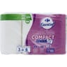 Carrefour essential essuie-tout Compact blanc 3 rouleaux