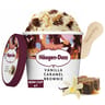Haagen-Dazs mini pot vanille caramel brownie 78g
