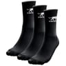 3 paires de chaussettes tennis unies homme AIRNESS NOIR T39/42