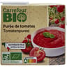Carrefour bio purée de tomates bio 500g