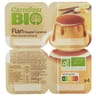 Carrefour bio flan vanille caramel 4x125g