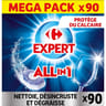Carrefour expert tablettes lave-vaisselle tout en 1 x90