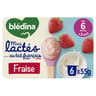 Bledina mini lactés fraise dès 6 mois 6x55g