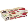 Carrefour original panna cotta à la framboise 2x120g