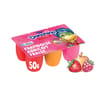 Danonino aux fruits fraise framboise abricot 6x50g