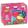 Danonino à boire saveur fraise banane abricot pêche 6x100g