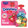 Danonino gourde fraise 4 x 70g