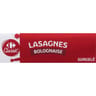 Carrefour classic' lasagnes bolognaise 600g