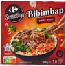 Carrefour sensation bibimbap au boeuf 330g