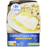 Carrefour Extra cabillaud sauce citron riz et petits légumes 270g