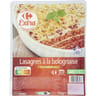 Carrefour Extra lasagnes à la bolognaise à l'emmental 1kg