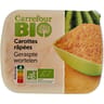 Carrefour bio carottes râpées 200g