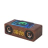 Apm enceinte sans fil finition bois avec fonctions radio reveil et charge 425024