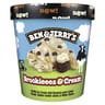 Ben & Jerry's crème glacée brookieees & cream pot 465ml 388g