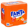 Fanta orange sans sucre 6x33cl