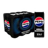 Pepsi zéro canette 33cl x 12