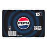 Pepsi zéro canette 33cl x 12